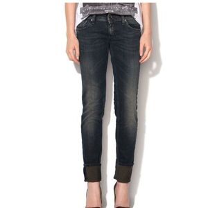 Gas Multicolor Cotton Skinny Women's Jeans